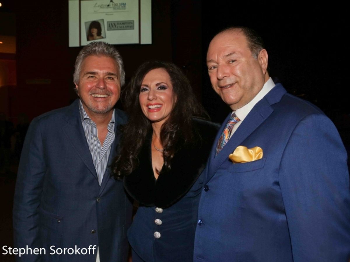 Steve Tyrell, Deborah Silver, Larry Silver at 