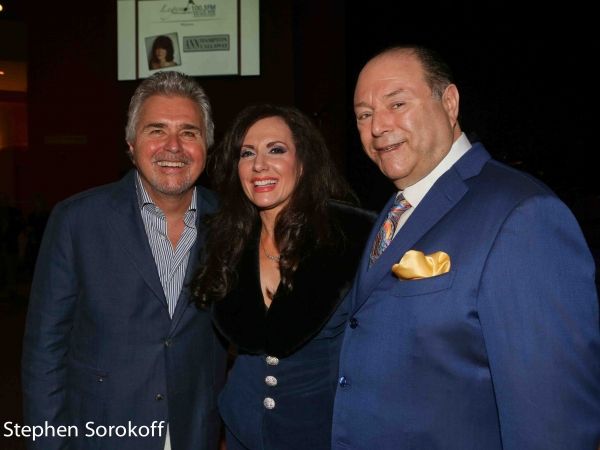 Steve Tyrell, Deborah Silver, Larry Silver Photo