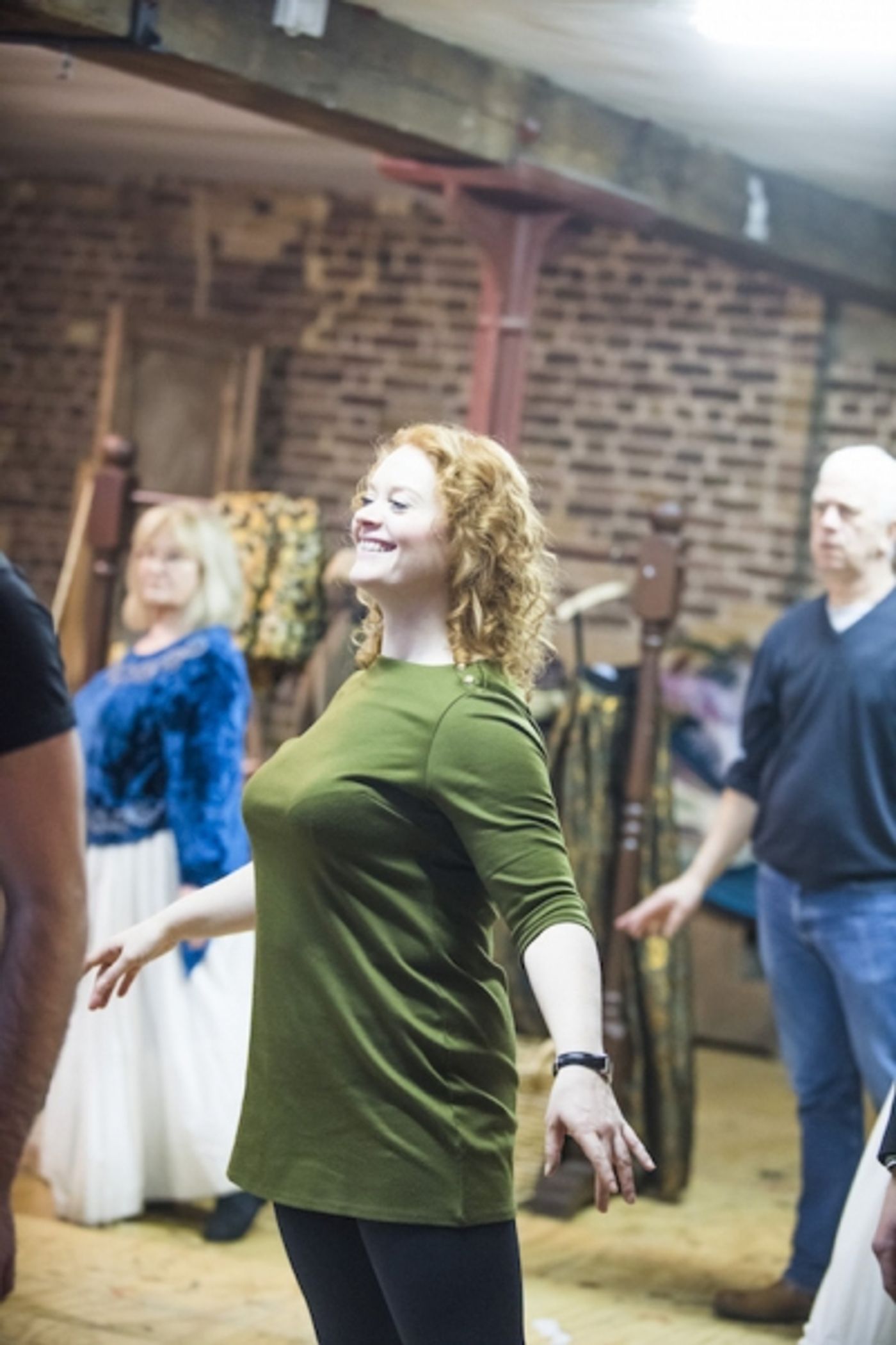 Photo Flash: In Rehearsal with Gemma Arterton & More for  NELL GWYNN's West End Transfer  Image