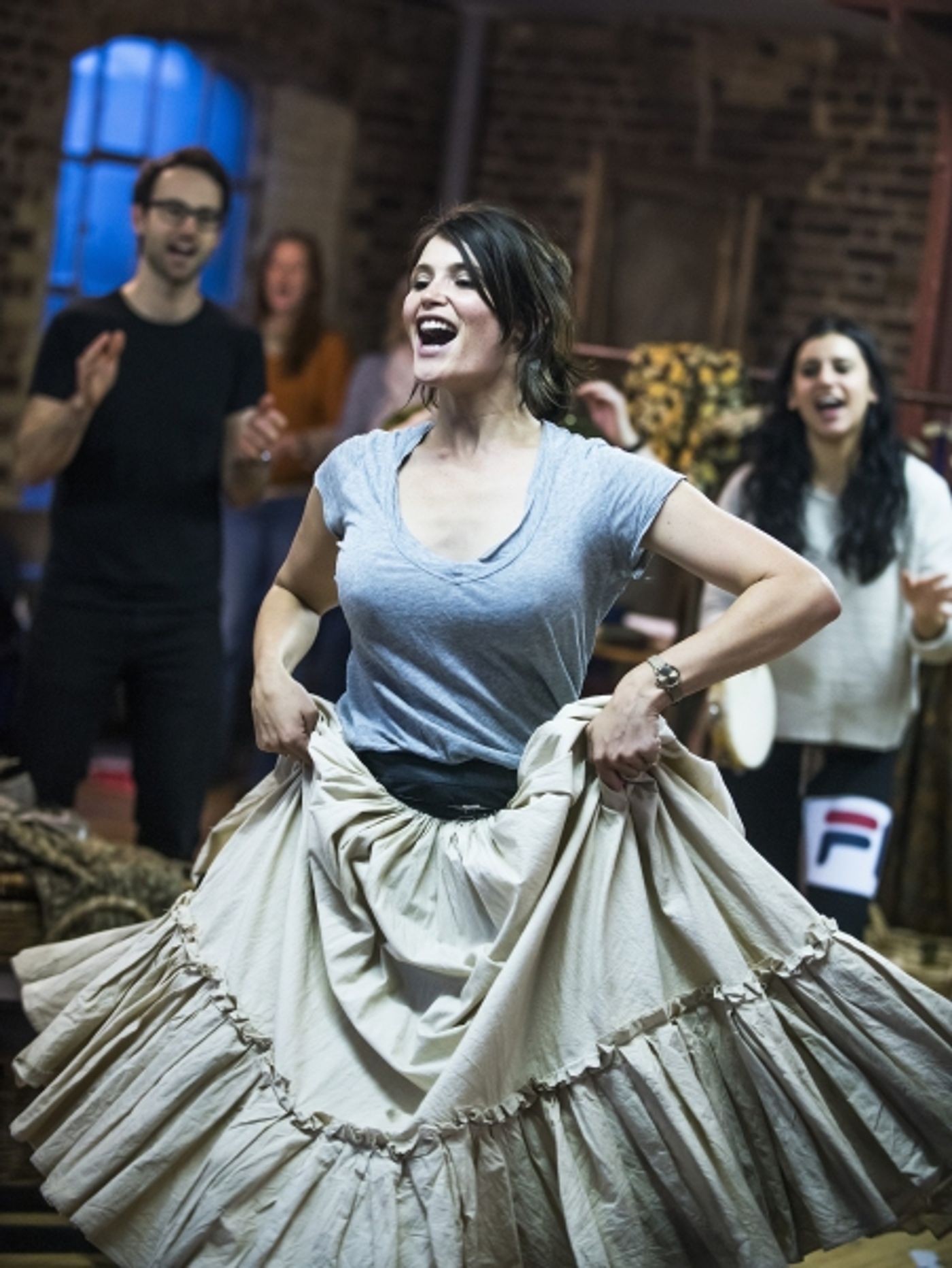 Photo Flash: In Rehearsal with Gemma Arterton & More for  NELL GWYNN's West End Transfer  Image