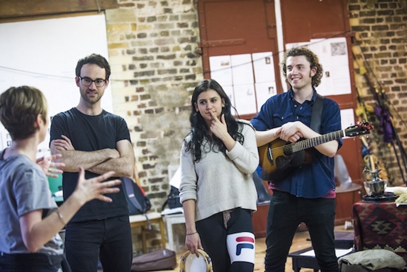 Photo Flash: In Rehearsal with Gemma Arterton & More for  NELL GWYNN's West End Transfer  Image