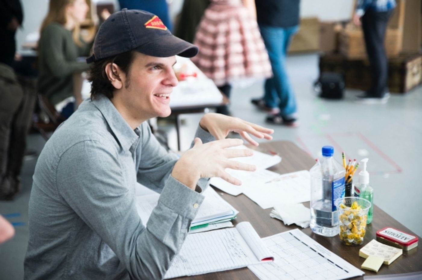Photo Flash: In Rehearsal with Steven Pasquale, Leslie Kritzer and the Cast of THE ROBBER BRIDEGROOM!  Image