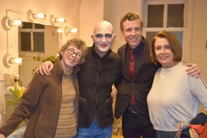 Carole Shorenstein Hays, Taylor Mac, Matt Ray, Nancy Pelosi @ BroadwayWorld Carole Shorenstein Hays, Taylor Mac, Matt Ray, Nancy Pelosi Photo