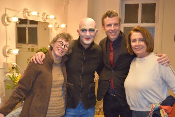 Carole Shorenstein Hays, Taylor Mac, Matt Ray, Nancy Pelosi Photo