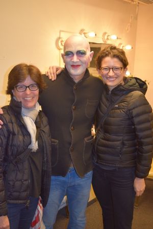 Kara Wisher, Taylor Mac, Nellie Bowles @ BroadwayWorld Kara Wisher, Taylor Mac, Nellie Bowles Photo