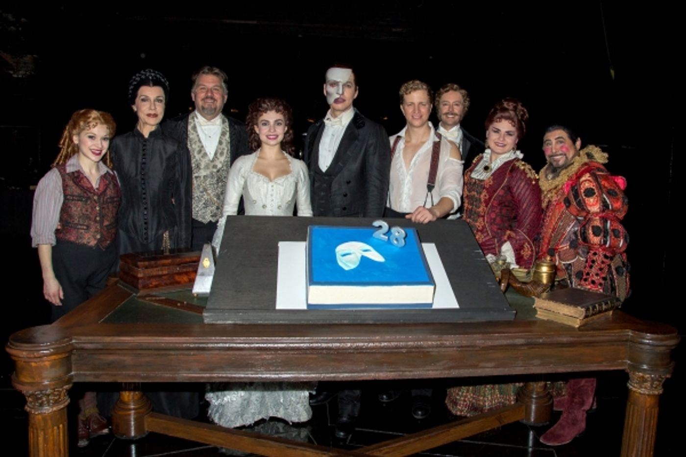 Photo Coverage: THE PHANTOM OF THE OPERA Celebrates a Whopping 28 Years on Broadway!  Image
