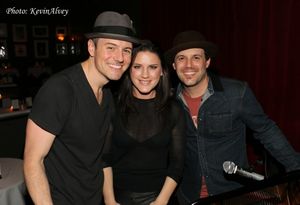 Brian Gallagher, Carrie Manolakos, Matt Cusson Photo