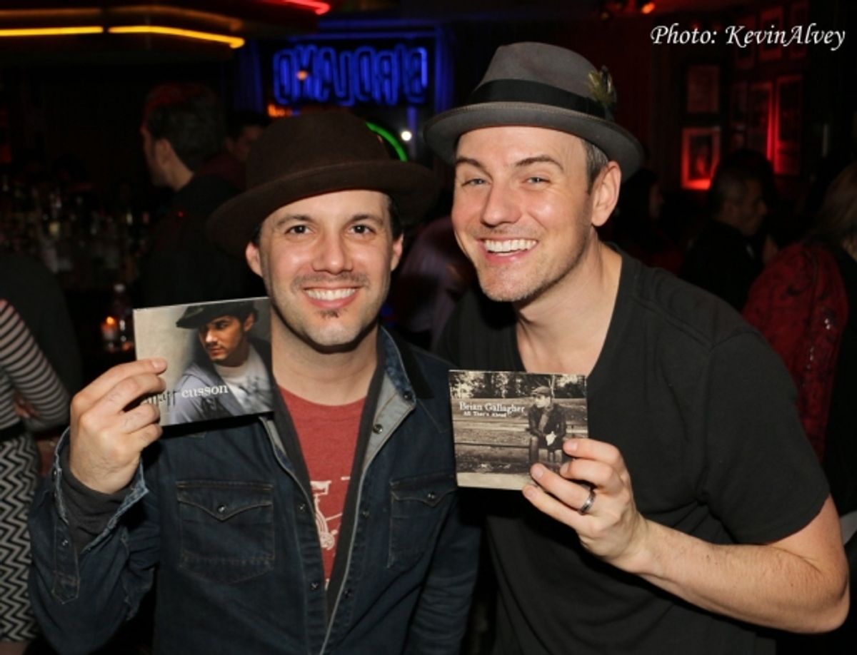 Matt Cusson, Brian Gallagher at 