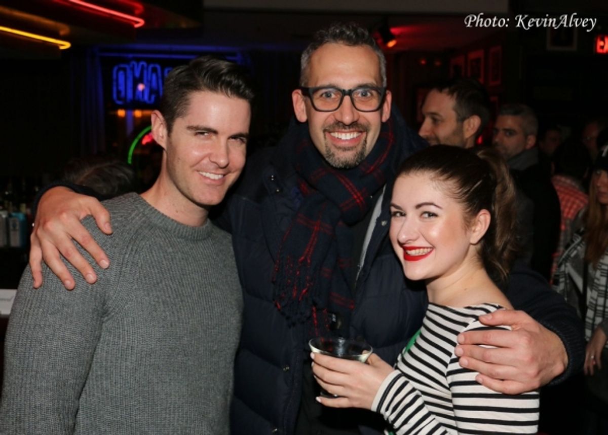 Matthew Robinson, Ben Cameron, Victoria Beal at 