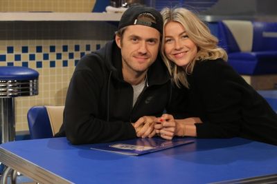 GREASE: LIVE: (L-R) Aaron Tveit and Julianne Hough rehearse for GREASE: LIVE airing L Photo