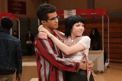 GREASE: LIVE: (L-R) Jordan Fisher and Carly Rae Jepsen rehearse for GREASE: LIVE airi Photo