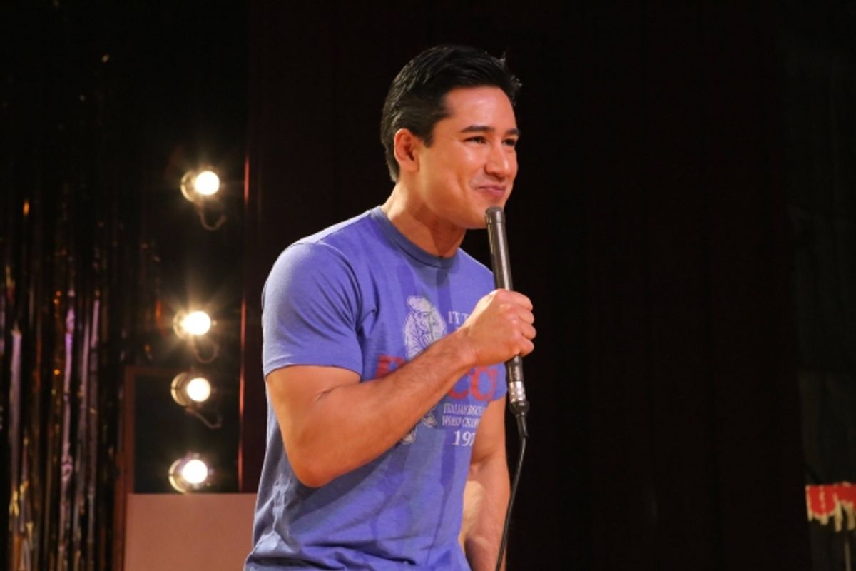 GREASE: LIVE: Mario Lopez rehearses for GREASE: LIVE airing LIVE Sunday, Jan. 31, 2016 (7:00-10:00 PM ET live/PT tape-delayed), on FOX. Cr: Kevin Estrada/FOX at 