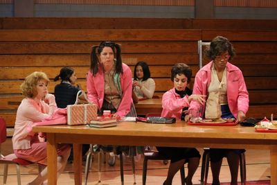 GREASE: LIVE: (L-R) Carly Rae Jepsen, Kether Donohue,  Vanessa Hudgens and Keke Palme Photo