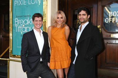 Matt Barber, Pixie Lott, Charlie De Melo Photo