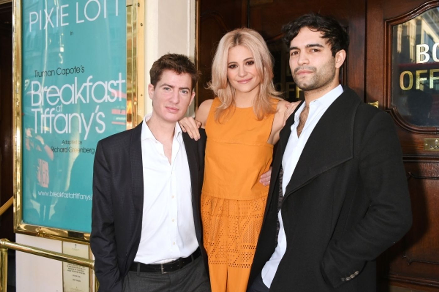 Photo Flash: Barber & De Malo Pixie Lott for BREAKFAST AT TIFFANY'S Full Cast Announcement Photo Flash: Barber & De Malo Pixie Lott for BREAKFAST AT TIFFANY'S Full Cast Announcement Image