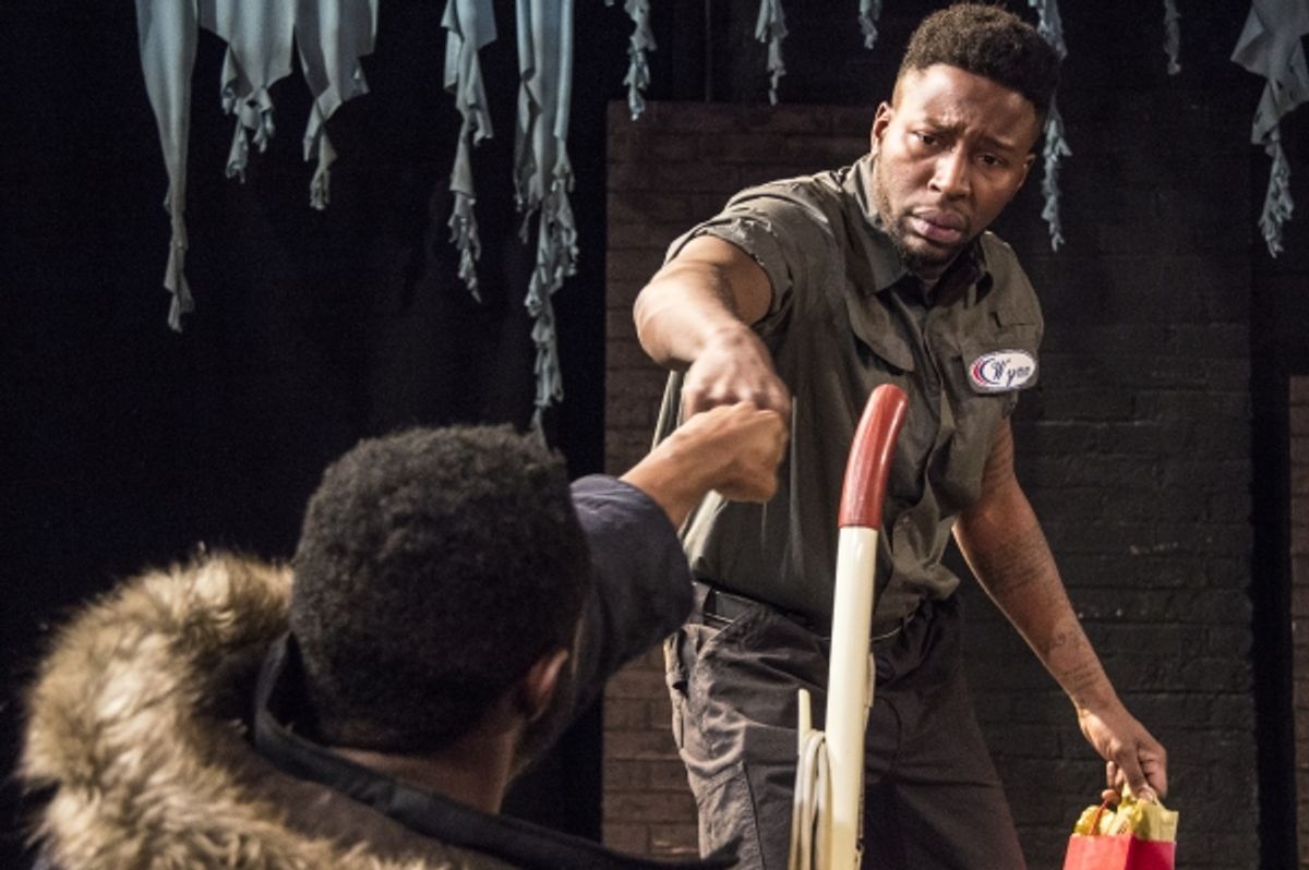 Kameron Richardson and Landon Horton at 