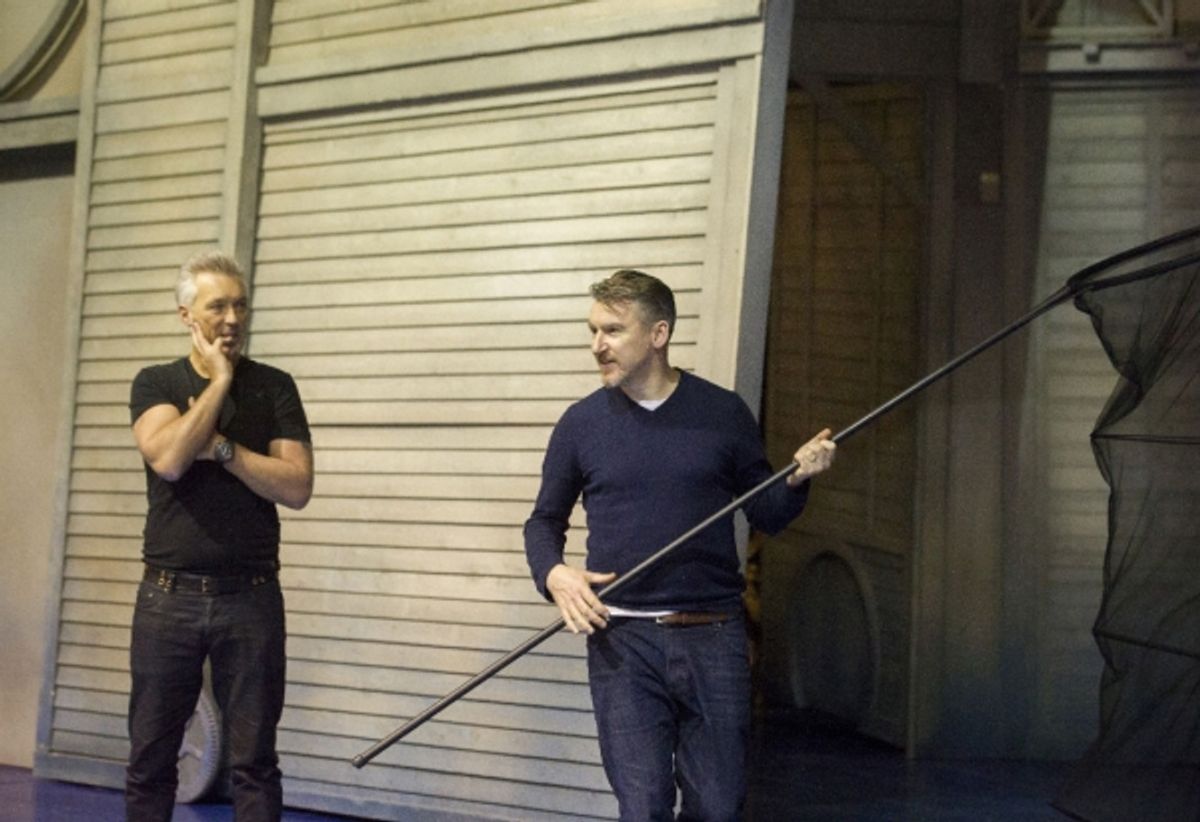 Martin Kemp and James Brining at 