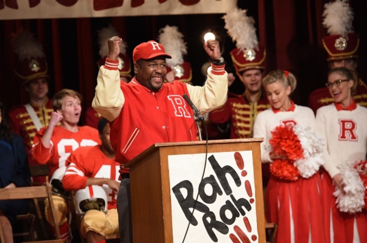 GREASE: LIVE: Wendell Pierce rehearses for GREASE: LIVE airing LIVE Sunday, Jan. 31, 2016 (7:00-10:00 PM ET live/PT tape-delayed), on FOX. Cr: Kevin Estrada/FOX at 