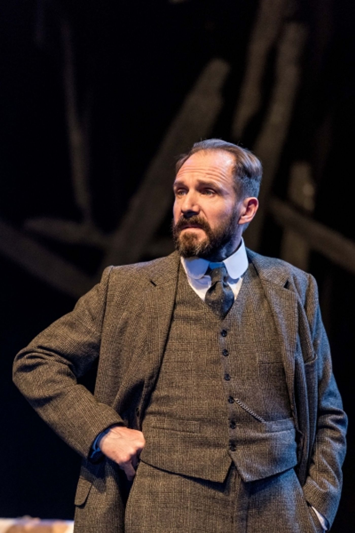 Photo Flash: First Look at Ralph Fiennes, Linda Emond & More in THE MASTER BUILDER at The Old Vic  Image