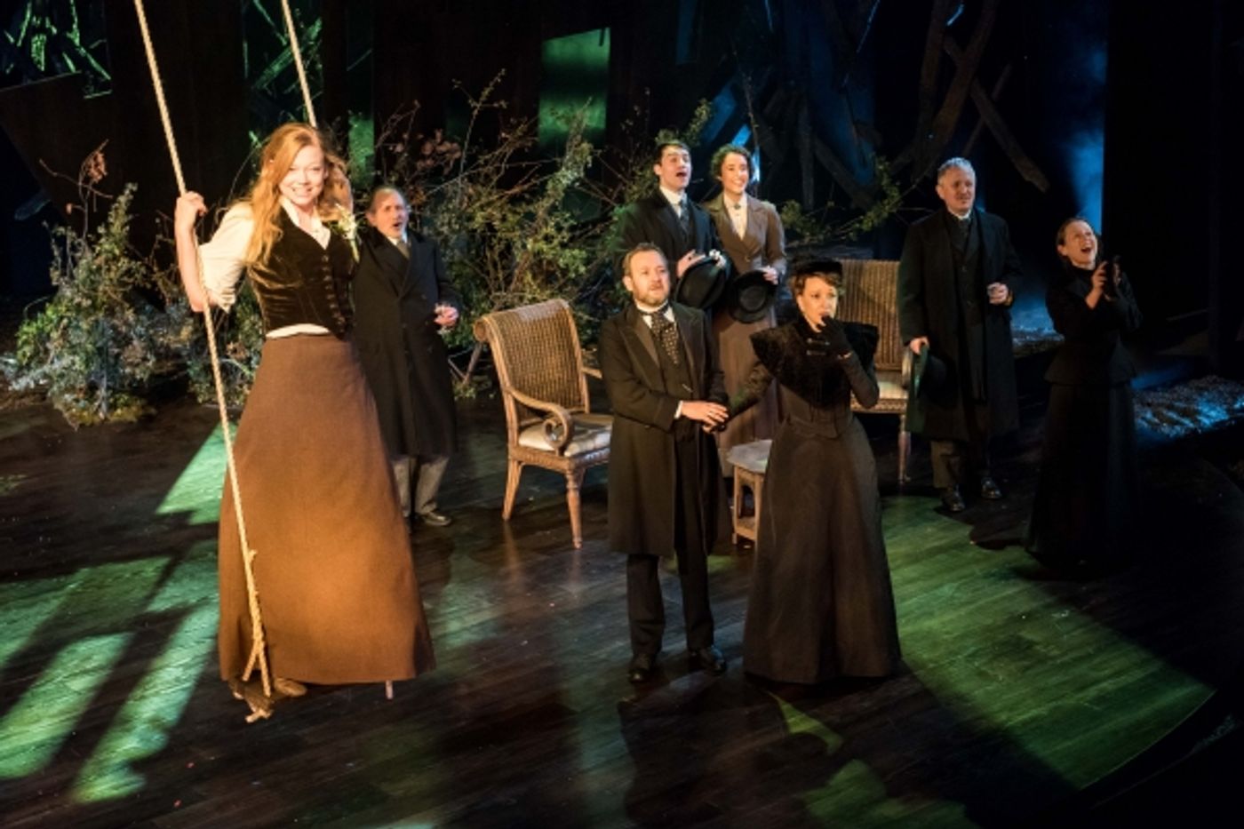 Photo Flash: First Look at Ralph Fiennes, Linda Emond & More in THE MASTER BUILDER at The Old Vic  Image