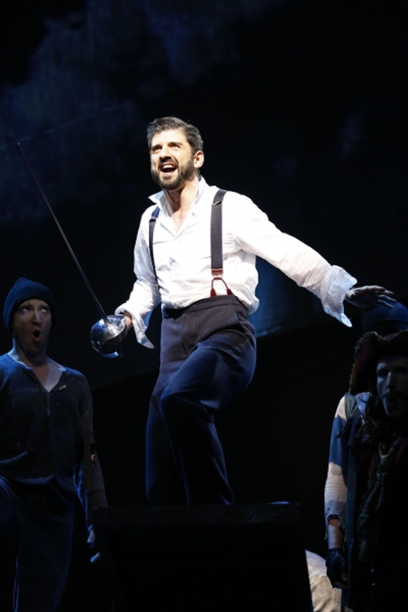 Photo Flash: First Look - Tony Yazbeck Soars Into Broadway's FINDING NEVERLAND!  Image