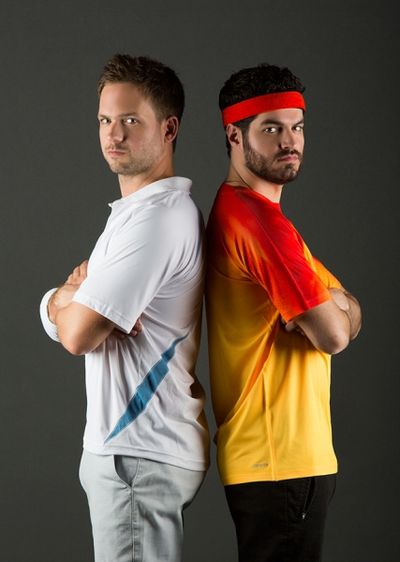  Patrick J. Adams, Alex Mickiewicz Photo