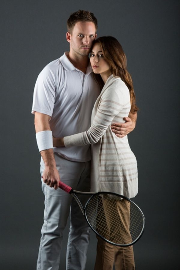 Patrick J. Adams, Troian Bellisario Photo