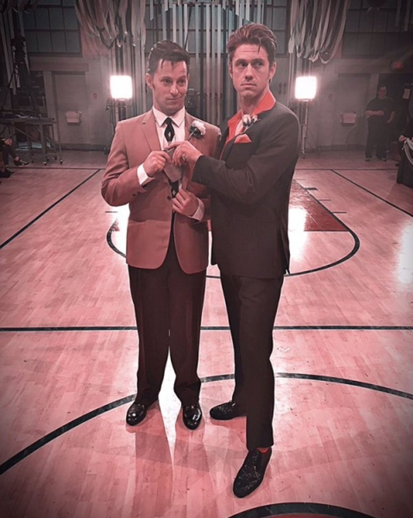 Photo Flash: They Go Together! Inside GREASE: LIVE Rehearsals with Aaron Tveit, Julianne Hough, Vanessa Hudgens, and More  Image