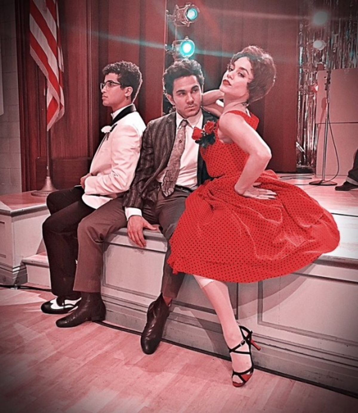 Jordan Fisher, Carlos PenaVega, Vanessa Hudgens at 