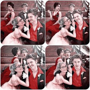 Vanessa Hudgens, Noah Robbins, Elle McLemore, Aaron Tveit Photo