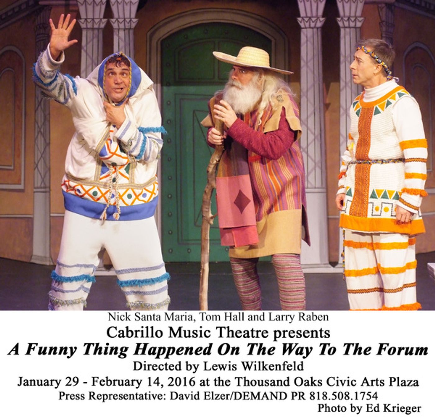 Photo Flash: A FUNNY THING HAPPENED ON THE WAY TO THE FORUM at Cabrillo Music Theatre  Image