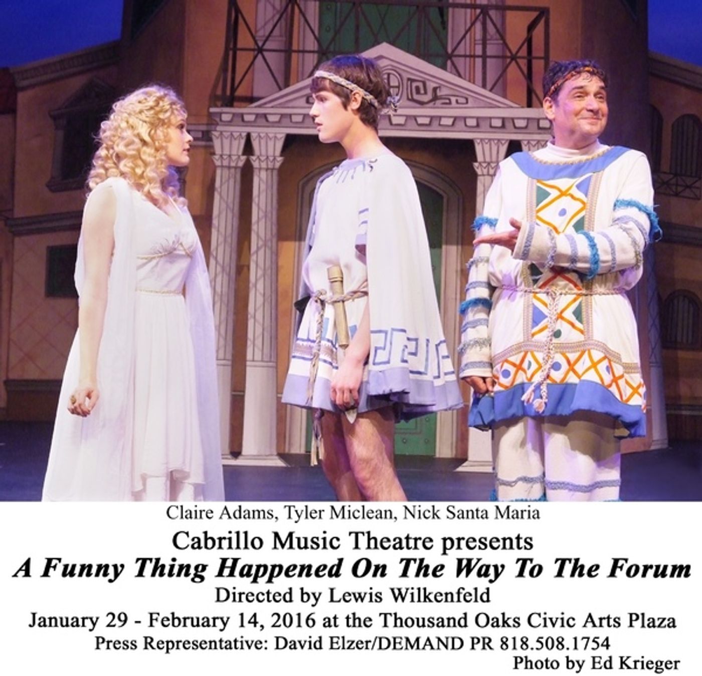 Photo Flash: A FUNNY THING HAPPENED ON THE WAY TO THE FORUM at Cabrillo Music Theatre  Image