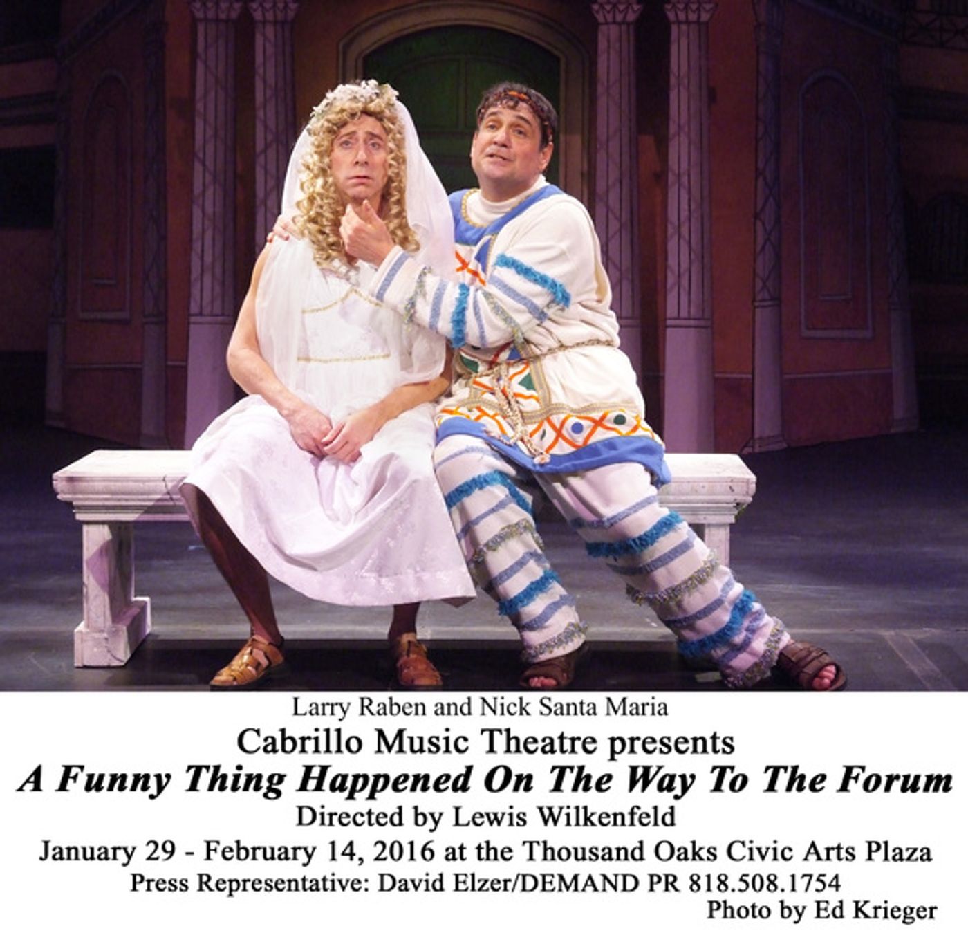 Photo Flash: A FUNNY THING HAPPENED ON THE WAY TO THE FORUM at Cabrillo Music Theatre  Image