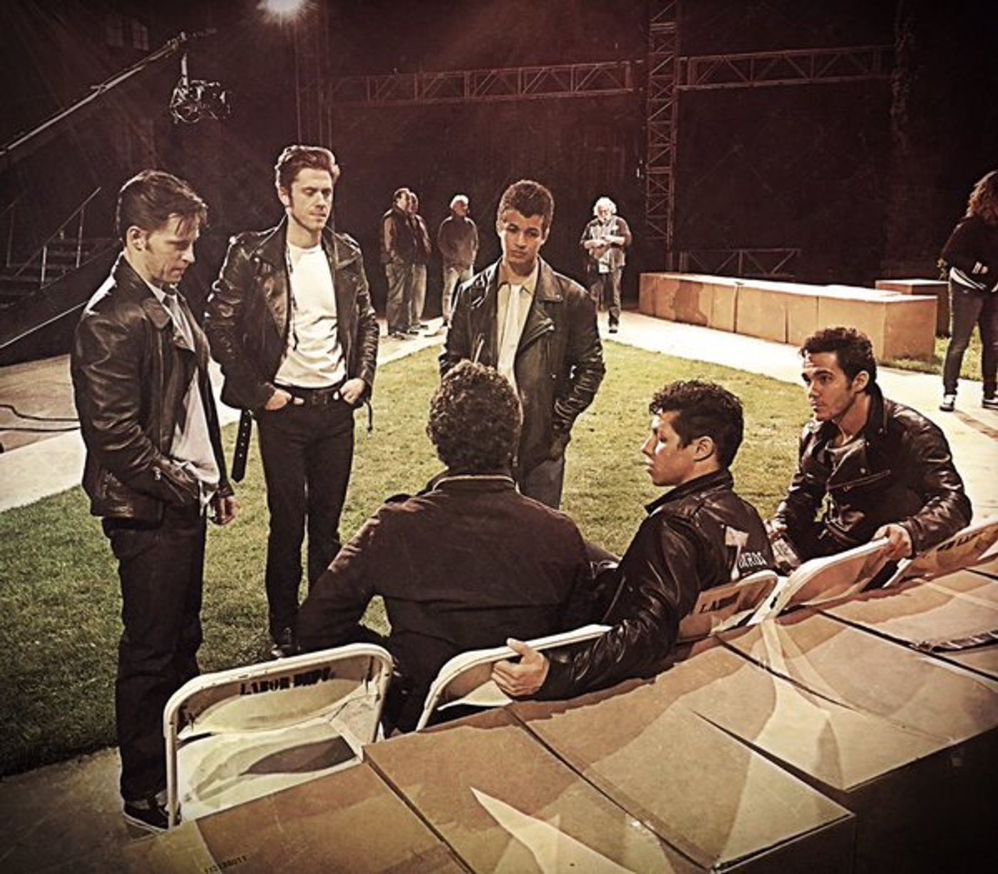 Photo Flash: Today's the Day! GREASE LIVE Cast Wraps Final Dress Rehearsal Photo Flash: Today's the Day! GREASE LIVE Cast Wraps Final Dress Rehearsal Image