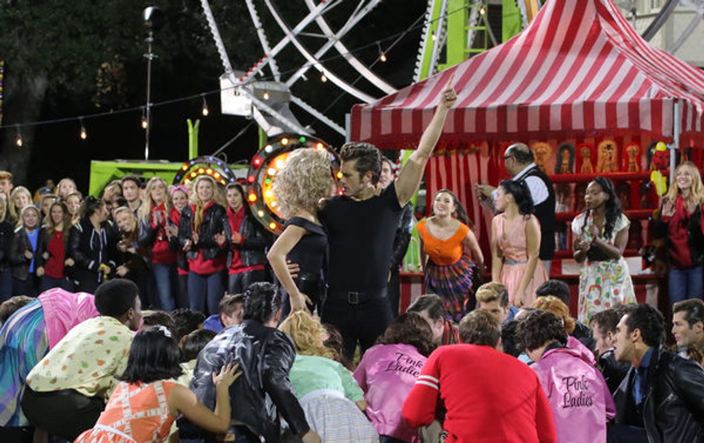 Photo Flash: They Go Together! Cast of GREASE: LIVE Take Their Bows  Image