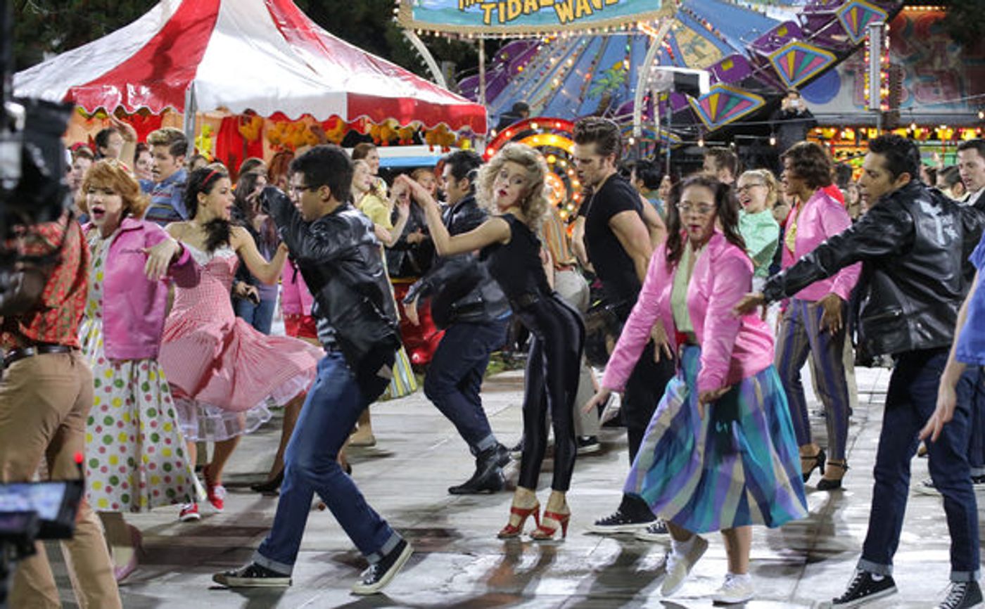 Photo Flash: They Go Together! Cast of GREASE: LIVE Take Their Bows  Image