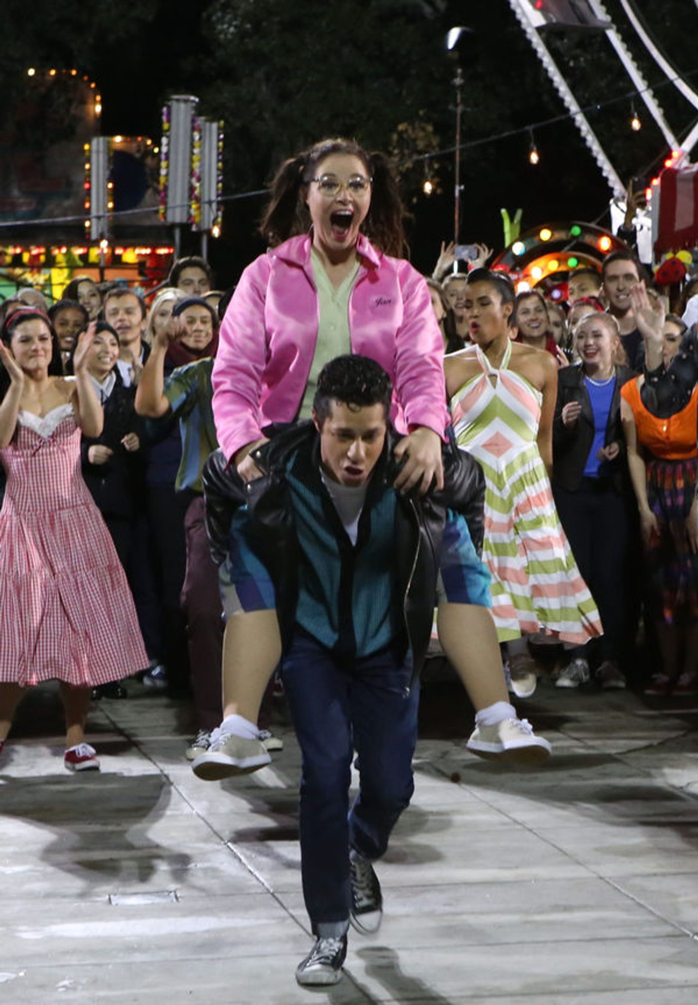 Photo Flash: They Go Together! Cast of GREASE: LIVE Take Their Bows  Image