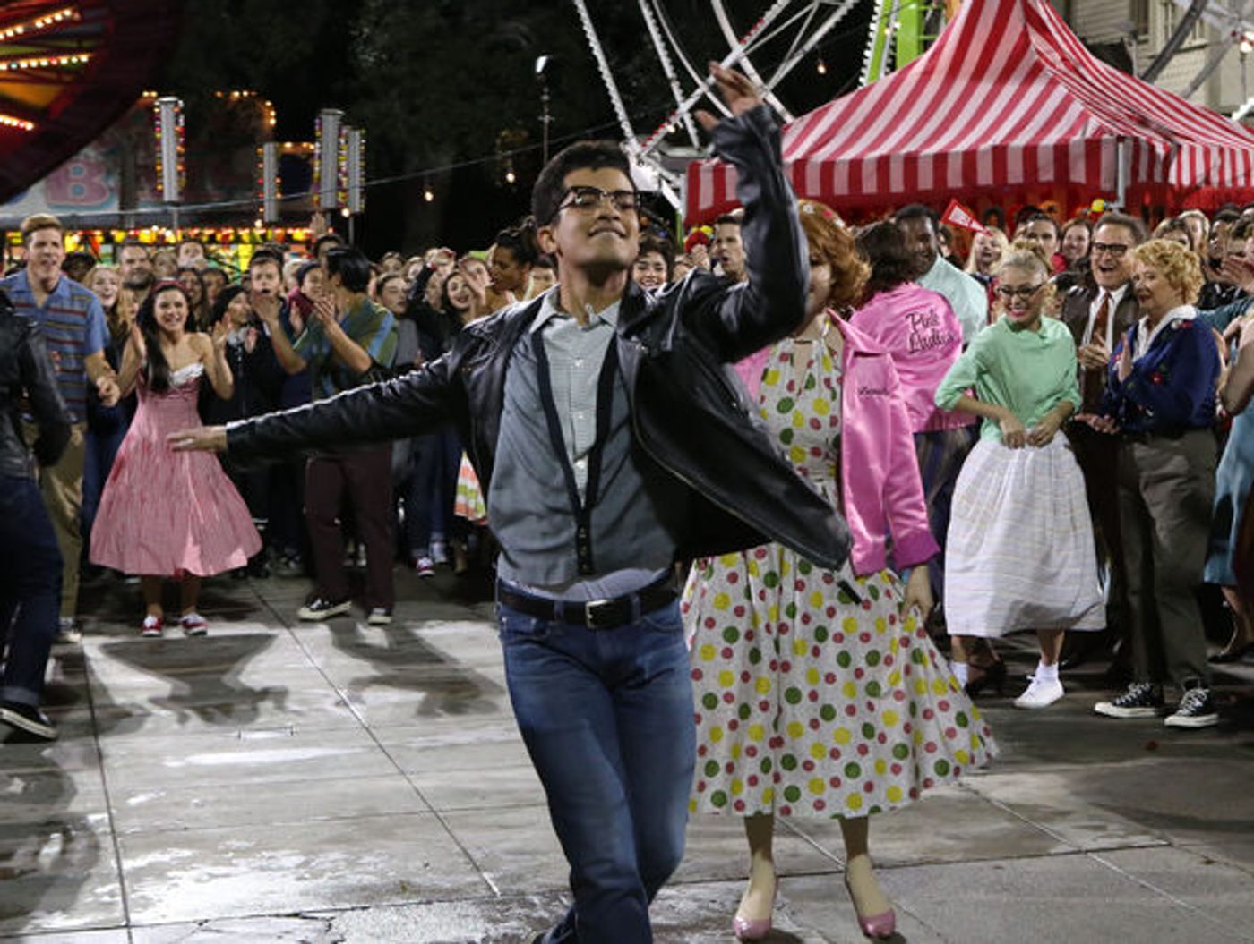 Photo Flash: They Go Together! Cast of GREASE: LIVE Take Their Bows  Image