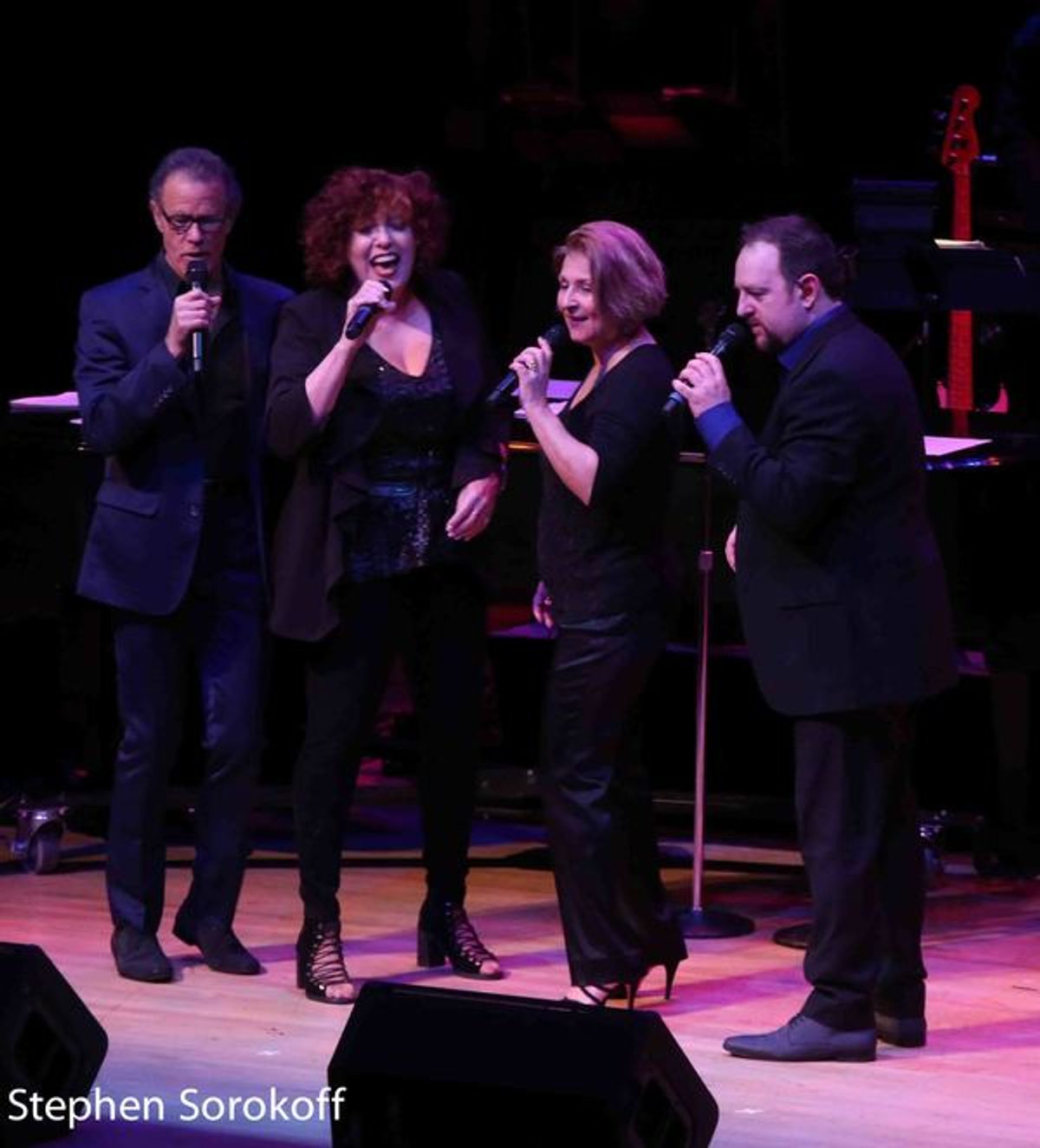 Alan Paul, Cheryl Bentyne, Janis Siegel, Trist Curless at 