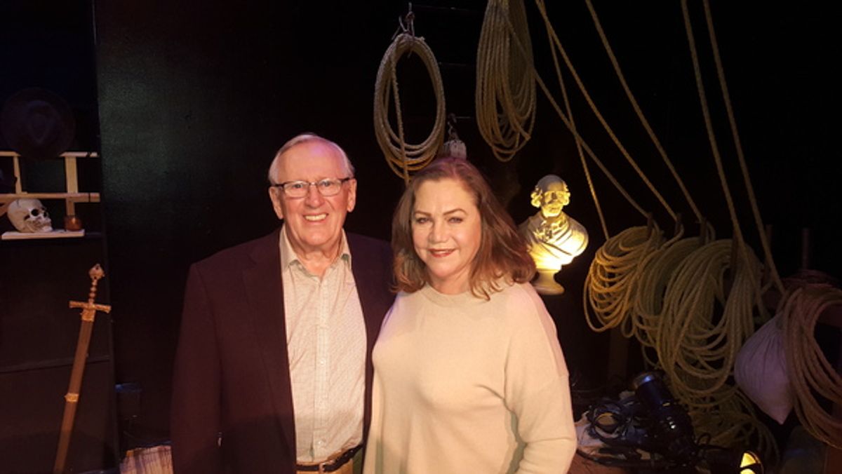 Len Cariou, Kathleen Turner at 