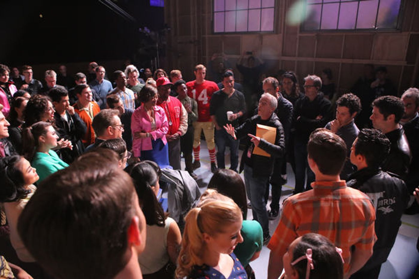 Photo Flash: FOX Shares Behind-the-Scenes Pics of GREASE: LIVE Broadcast!  Image