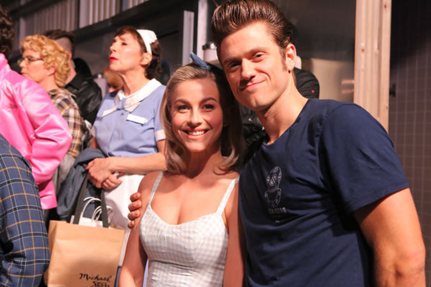 Photo Flash: FOX Shares Behind-the-Scenes Pics of GREASE: LIVE Broadcast!  Image