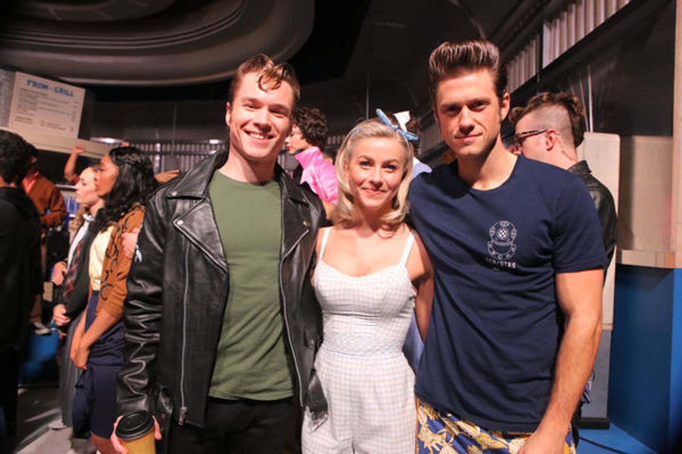 Photo Flash: FOX Shares Behind-the-Scenes Pics of GREASE: LIVE Broadcast!  Image
