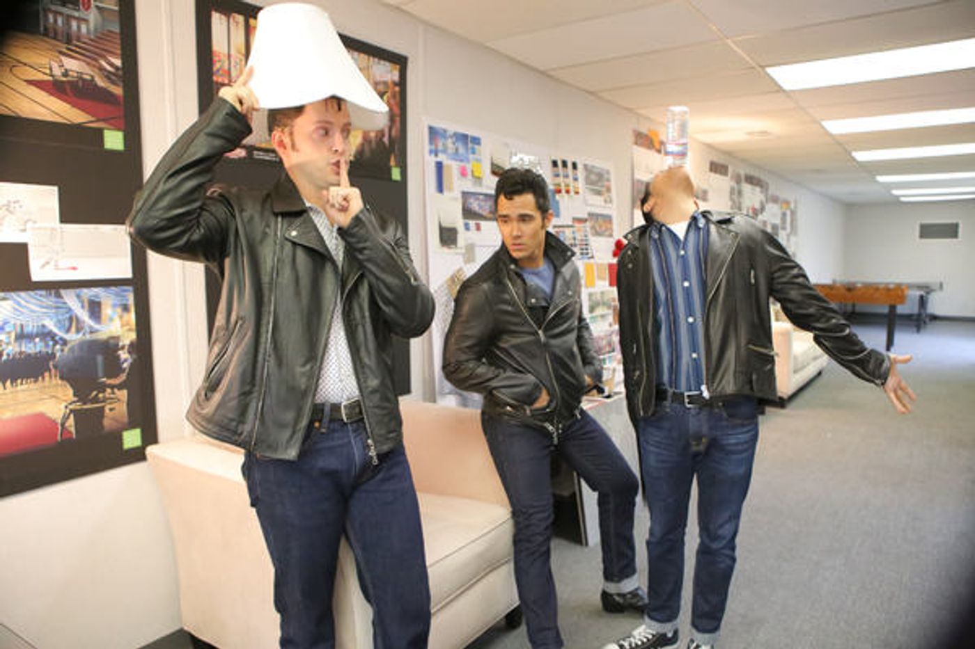 Photo Flash: FOX Shares Behind-the-Scenes Pics of GREASE: LIVE Broadcast!  Image