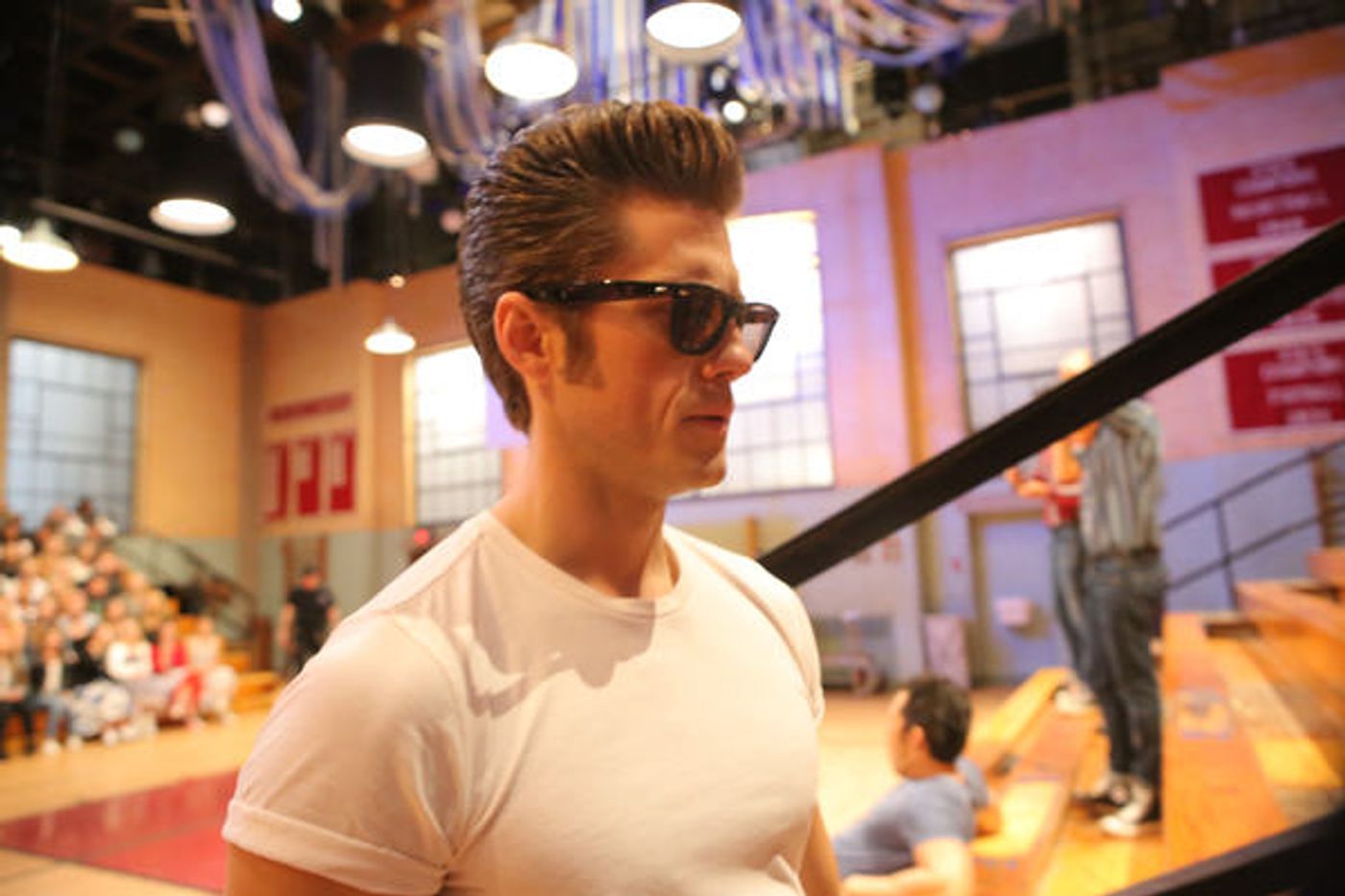 Photo Flash: FOX Shares Behind-the-Scenes Pics of GREASE: LIVE Broadcast!  Image