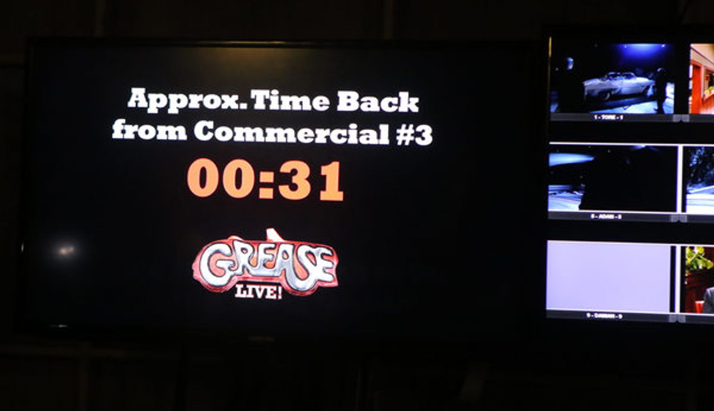 Photo Flash: FOX Shares Behind-the-Scenes Pics of GREASE: LIVE Broadcast!  Image