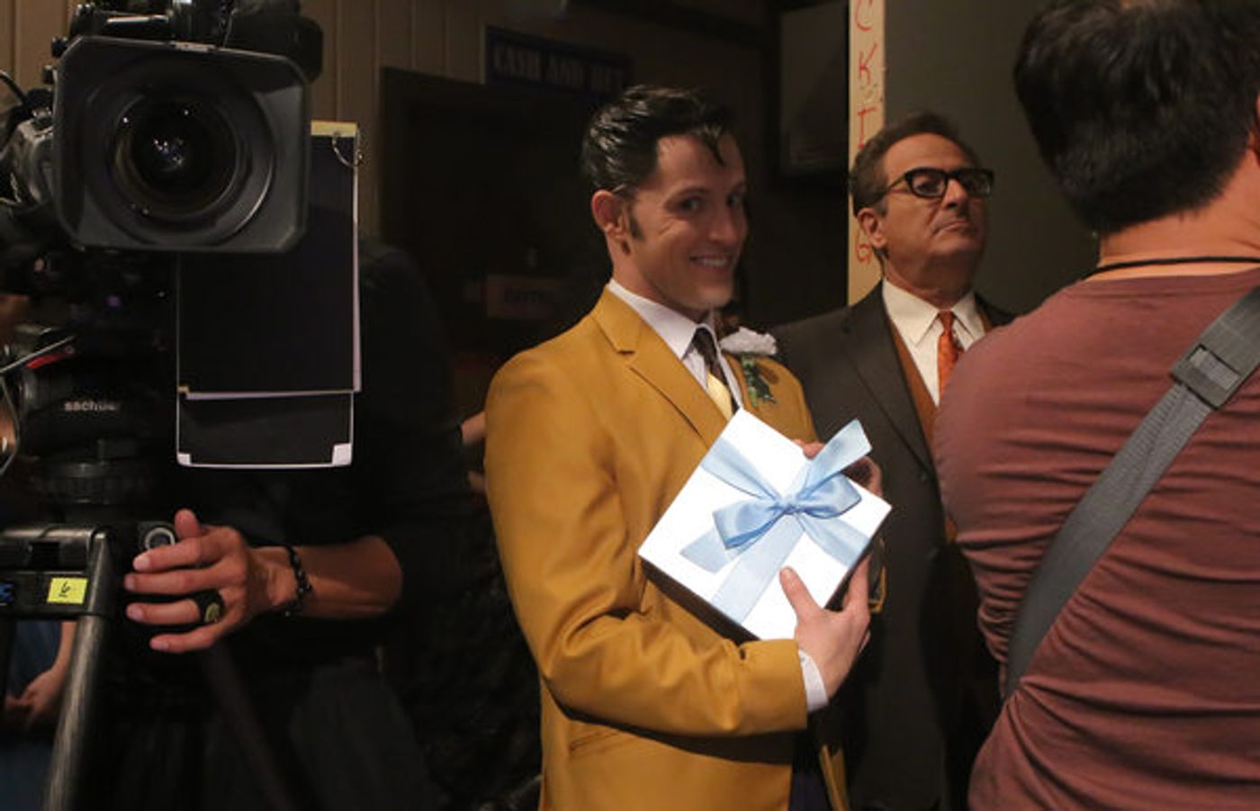 Photo Flash: FOX Shares Behind-the-Scenes Pics of GREASE: LIVE Broadcast!  Image