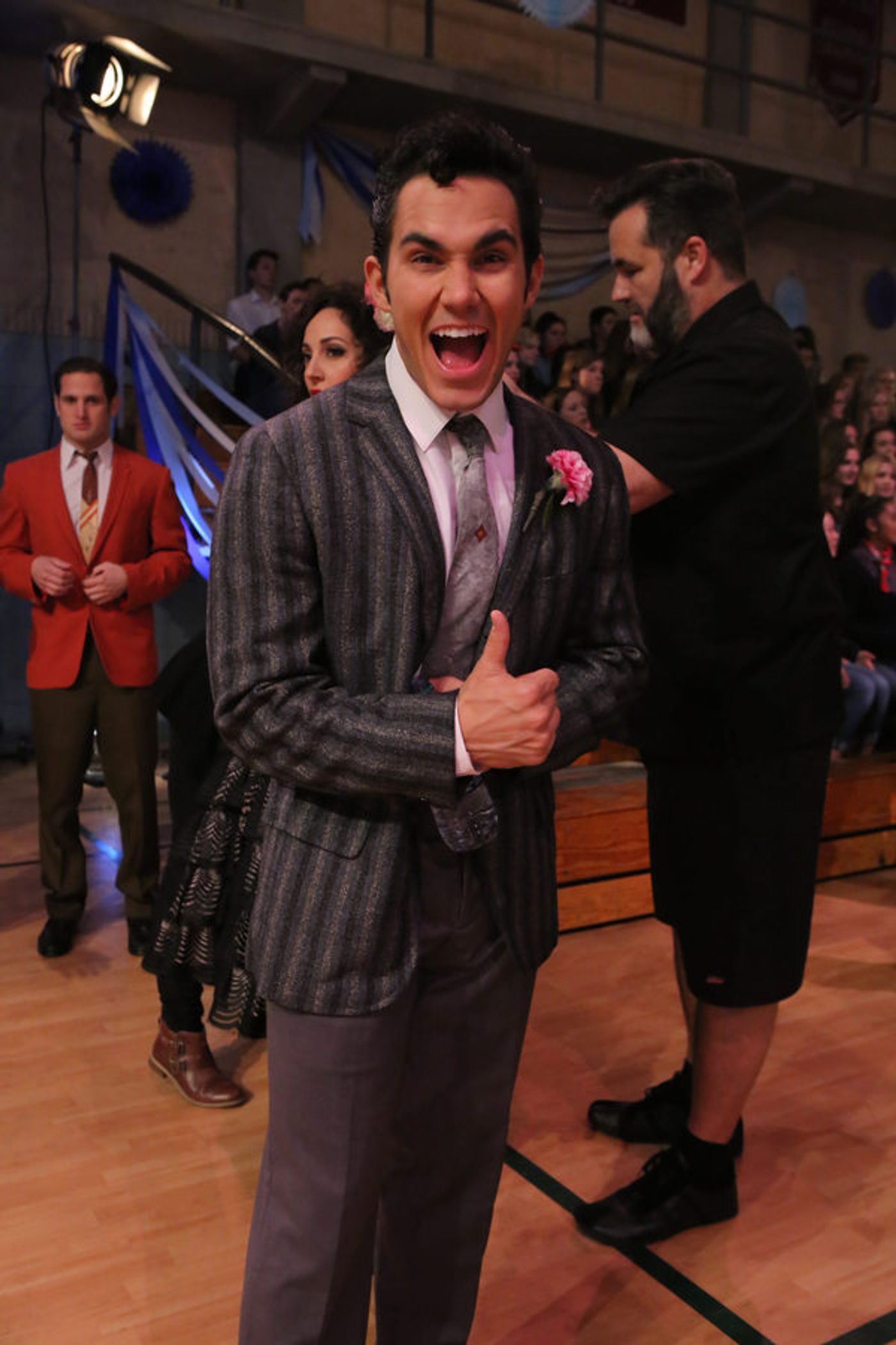 Photo Flash: FOX Shares Behind-the-Scenes Pics of GREASE: LIVE Broadcast!  Image