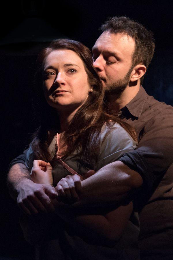 Vanessa Vache as Amber and James Kautz as Chris Photo