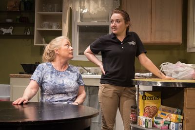 Melissa Hurst as Laura and Vanessa Vache as Amber Photo